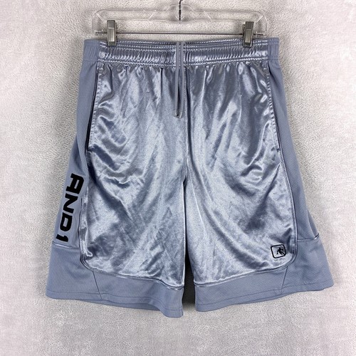 Vtg and1 shorts men - m, silver
