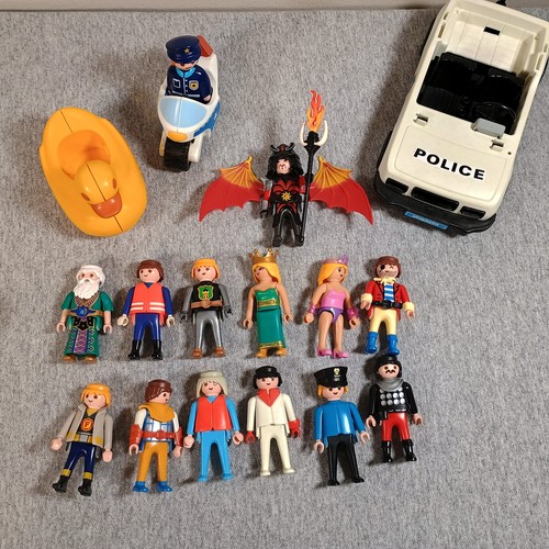 Lot assorted playmobil - 14,