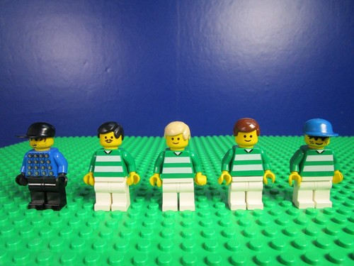 Lego football team player - team,