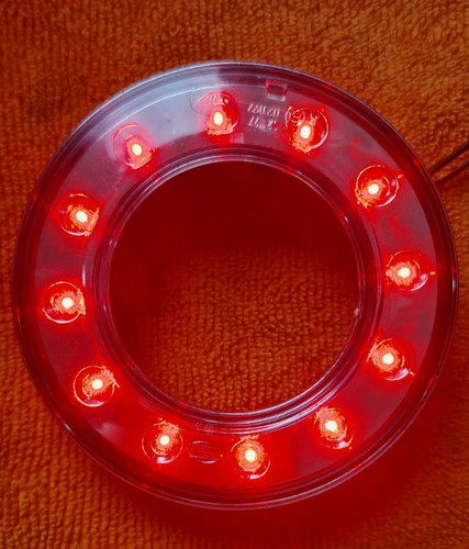 Hella tail light red - light, ring