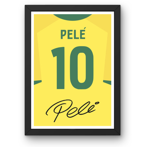 Pele signed brazil world cup - pele,