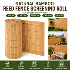 Natural bamboo reed fence - reed,