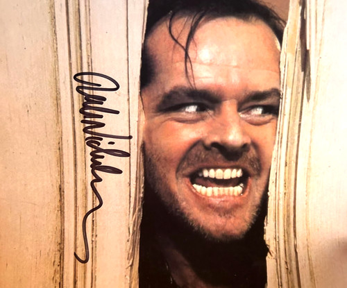 Jack nicholson signed - nicholson,