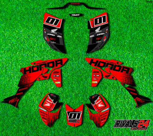 Honda trx 450r 450er graphics - trx,