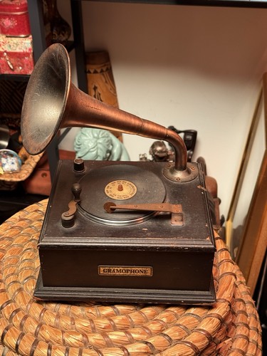 Rare vintage style gramophone - rare,