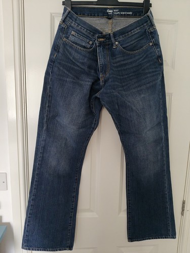 Gap mens bootcut denim jeans - bootcut,