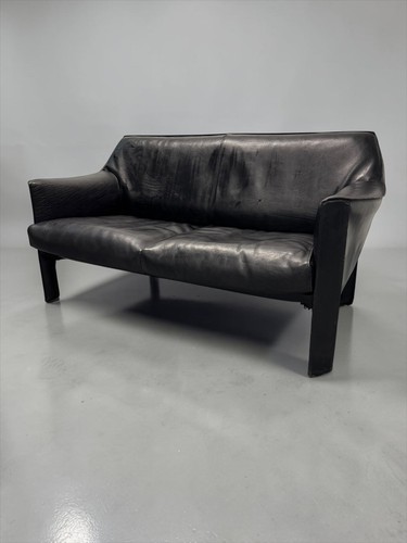 Cassina cab 414 sofa - cab, black