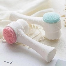 Manual Face Wash Brush Double
