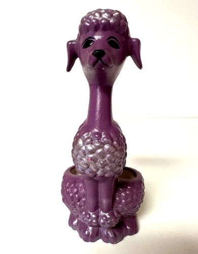 Vintage ceramic poodle - vintage,