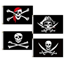 Large Jolly Roger Pirate Flag