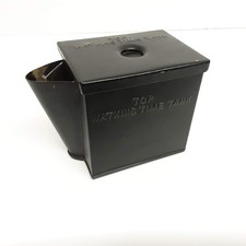 Antique Watkins Time Tank For Developing 12 Photographic Plates Tank 4"x 4"x 3"