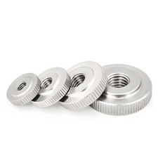 KNURLED THUMB NUTS STAINLESS STEEL A2 HAND GRIP KNOBS M2 M2.5 M3 M4 M5 M6 M8 M10