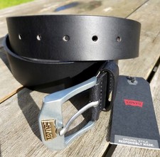 Genuine LEVI'S Black LEATHER