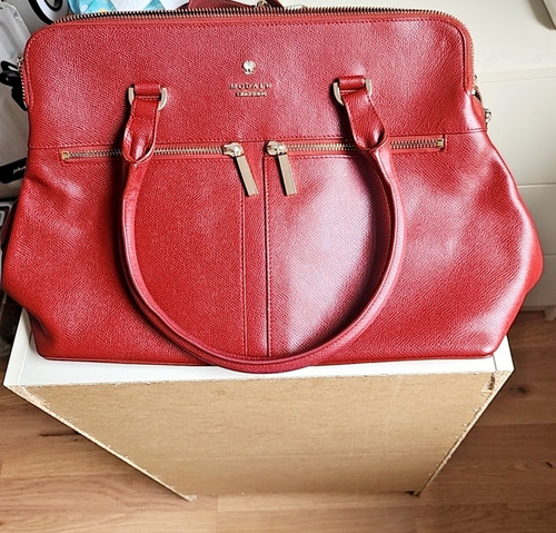 Modalu red leather pippa - red, bag