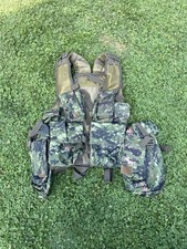 CADPAT Assault Vest And Elbow Pads South African SAAV Canadian Camo Airsoft