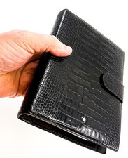 Montblanc Dark Brown Crocodile