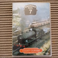 Marsden Rail DVD Volume 7: County Durham - steam railway trains, CineRail Videos