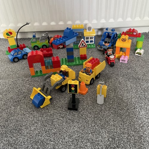 Duplo construction cars - duplo, construction,