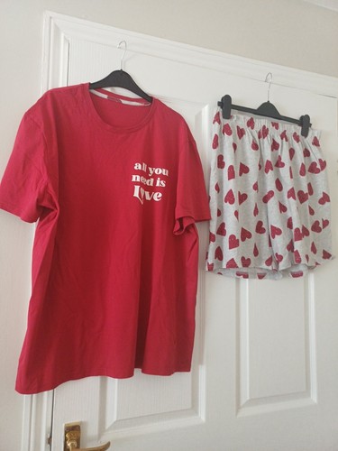 Mens short shirt pj set - shirt,