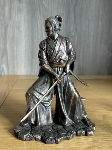 Veronese bronzed resin samurai - veronese,