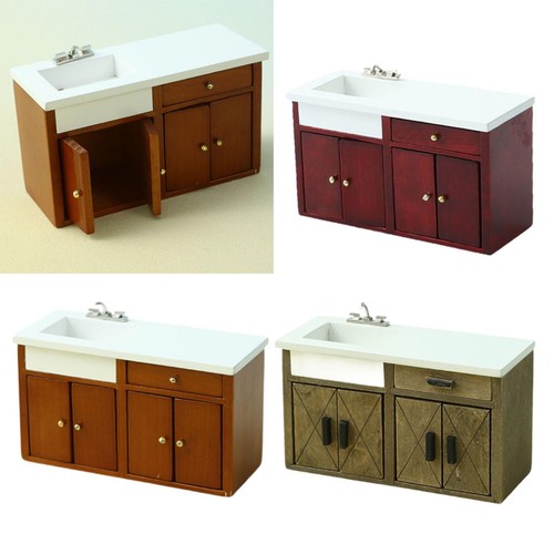 Dollhouse miniature cabinet - miniature,