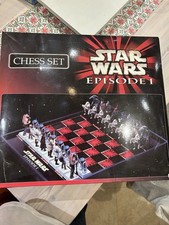 Star Wars Episode 1 Chess Set Complete Boxed  COLLECTABLE
