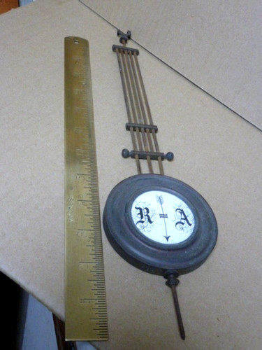 Useful old antique wall clock - useful, old-antique