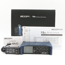 Zoom F8N Multi Track Field Audio Recorder Portable 8 Channels [Exc+3]
