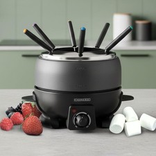 2.3L Electric Fondue Set Pot 6