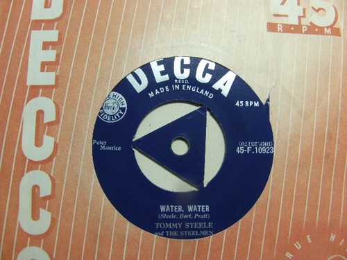 Tommy steele water - steele,