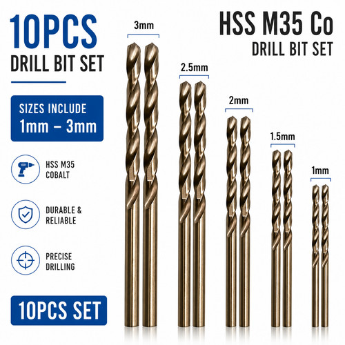 Pcs hss cobalt - cobalt, jobber