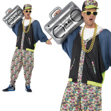 Adult 80s Hip Hop Costume