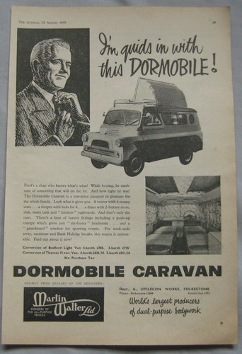 1959 dormobile caravan - 1959,