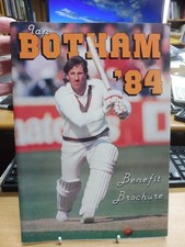 Ian Botham (Somerset) Benefit Brochure 1984