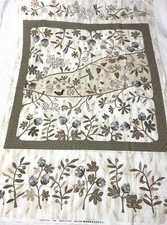 Yoko Saito Lecien 31604 Floral Panel Cotton Fabric Japan 76x111cm