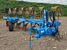 LEMKEN Europal 9 Plough, 7 Furrow (6 plus 1) year 2009, On Land-In Furrow, W5...