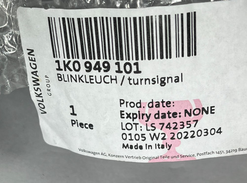 New genuine oem golf front - oem,