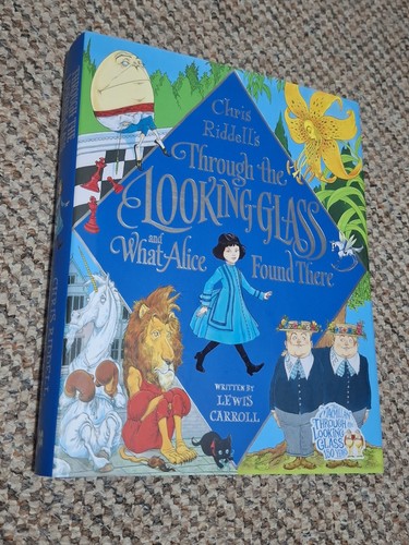 Signed chris riddell alice - -,