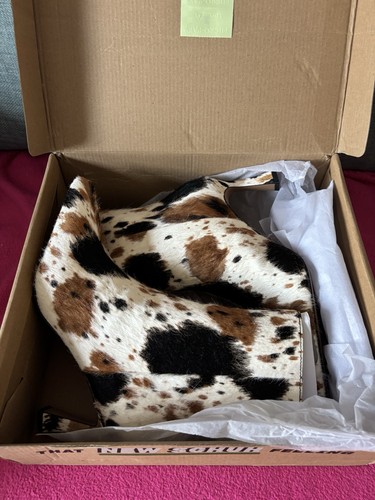 Schuh cow print leather ankle - schuh,