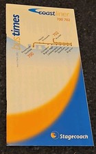 Stagecoach South Timetable. CoastLiner 700, 702. 2002. TA