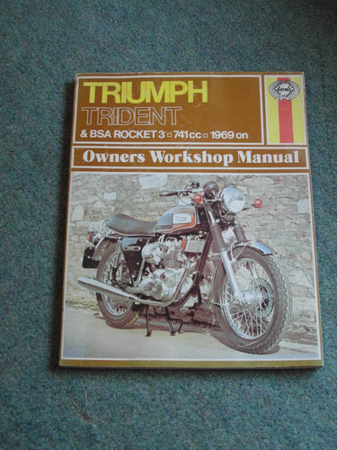 Haynes triumph trident 750 - haynes,