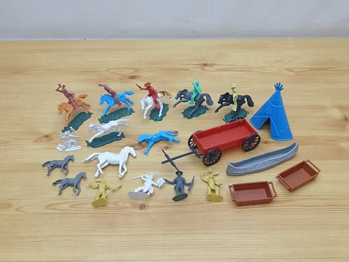 Vintage plastic cowboys - cowboys, &