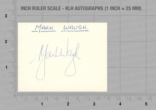 Mark waugh hand - mark,