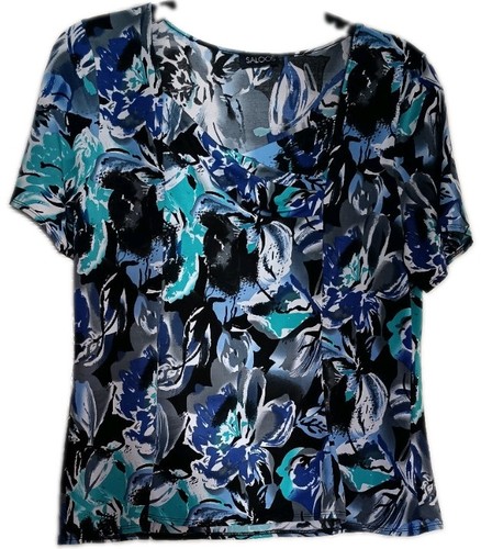 Ladies floral short sleeve - ladies,