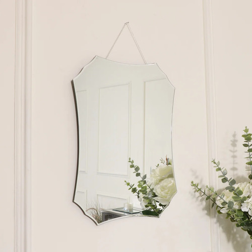 Deco frameless bevelled wall - deco,