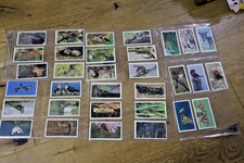VINTAGE GRANDEE CIGARETTE CARDS BRITAIN'S ENDANGERED WILDLIFE FULL SET 32 CARDS