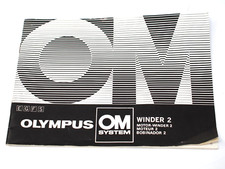 Olympus Winder 2 Instruction Manual