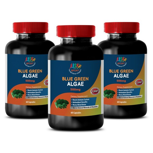 Spirulina capsules blue - spirulina,
