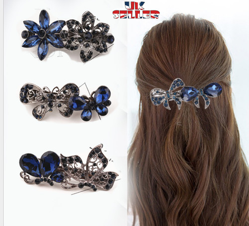Vintage womens hair barrette - hair,