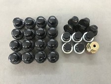 Alloy wheel nuts with - wheel,
